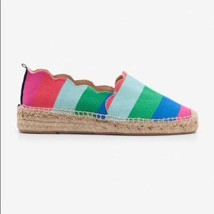 Teresa style espadrilles from Boden. Multi stripe